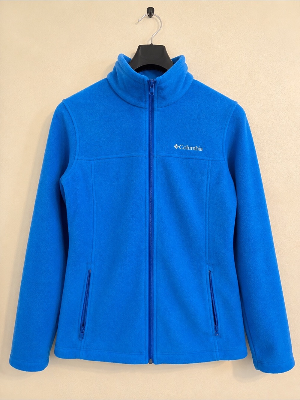 Columbia Women's Vivid Blue Full-Zip Fleece Jacket